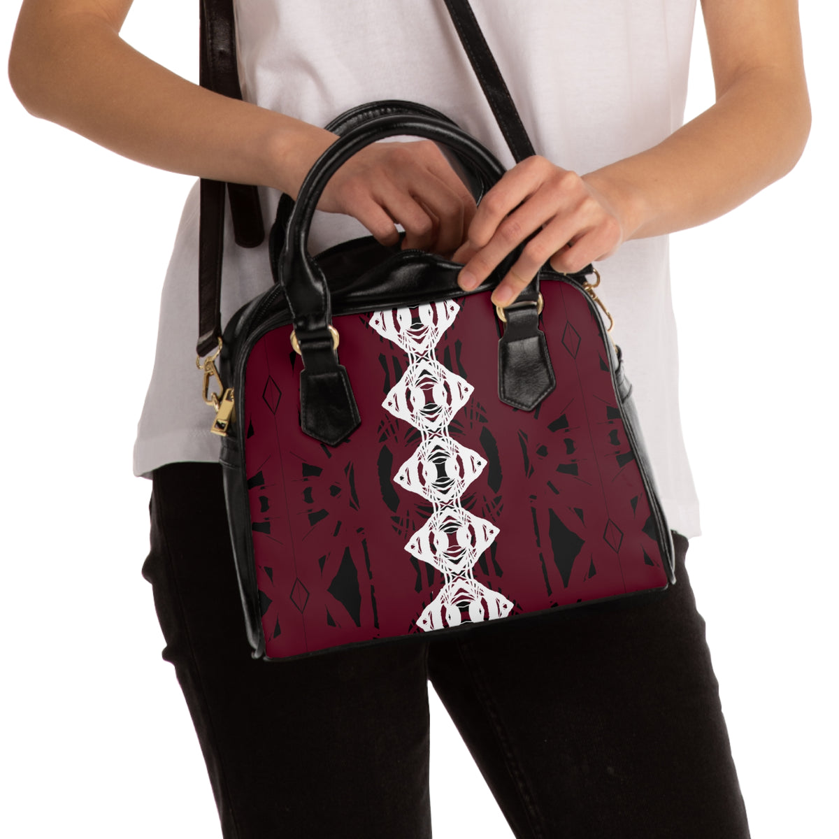 MATRIXMADNESS-002 Shoulder Handbag