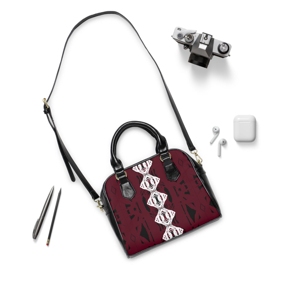 MATRIXMADNESS-002 Shoulder Handbag
