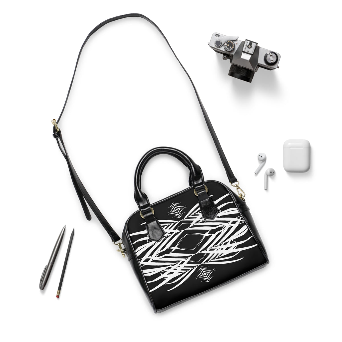FRONDWAVE-001 Shoulder Handbag