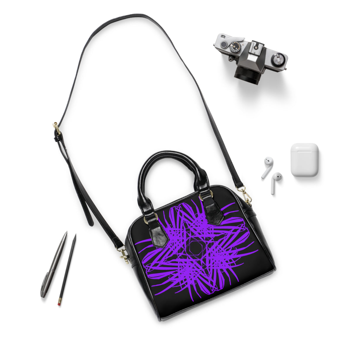 FRONDWAVE-004 Shoulder Handbag